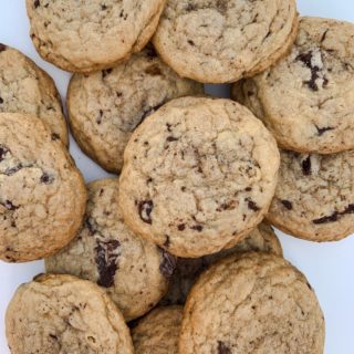 Gooey Chocolate Chip Cookies - Holly in the PNW